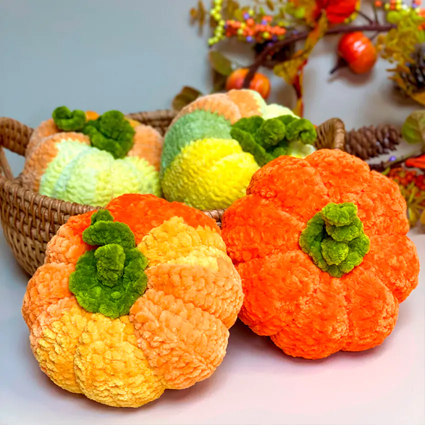 Яркие тыковки