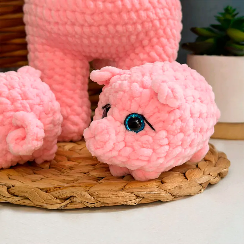 Хрюшка-колобок