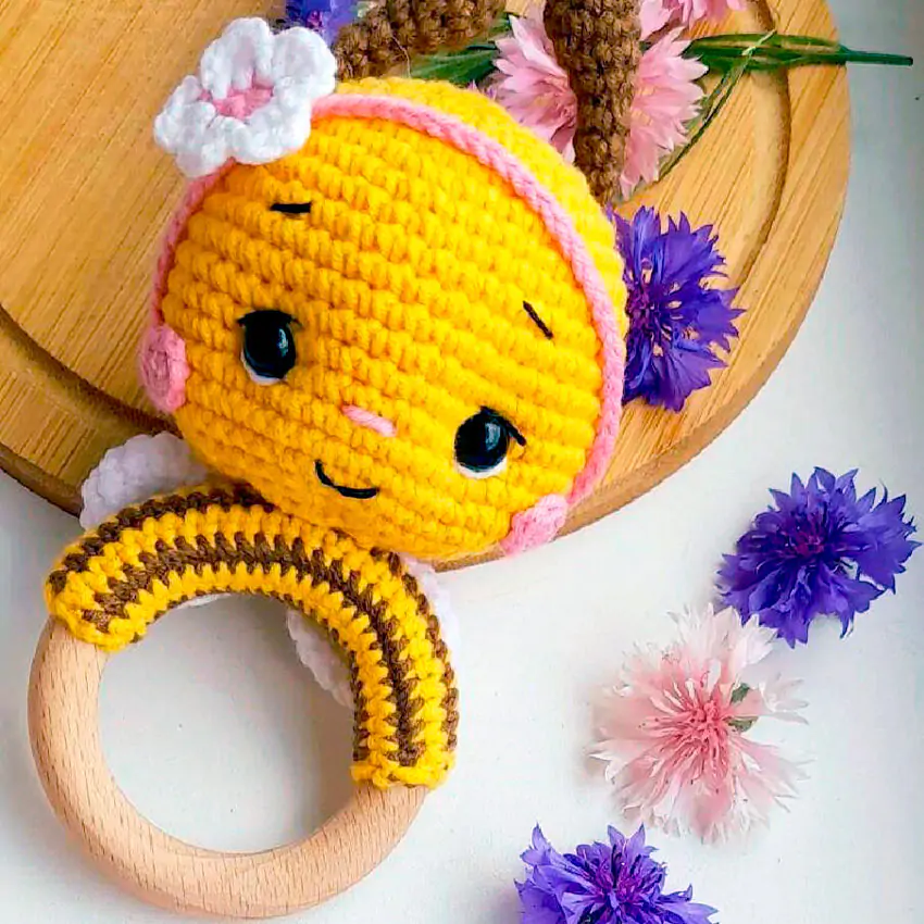 Погремушка Пчёлка