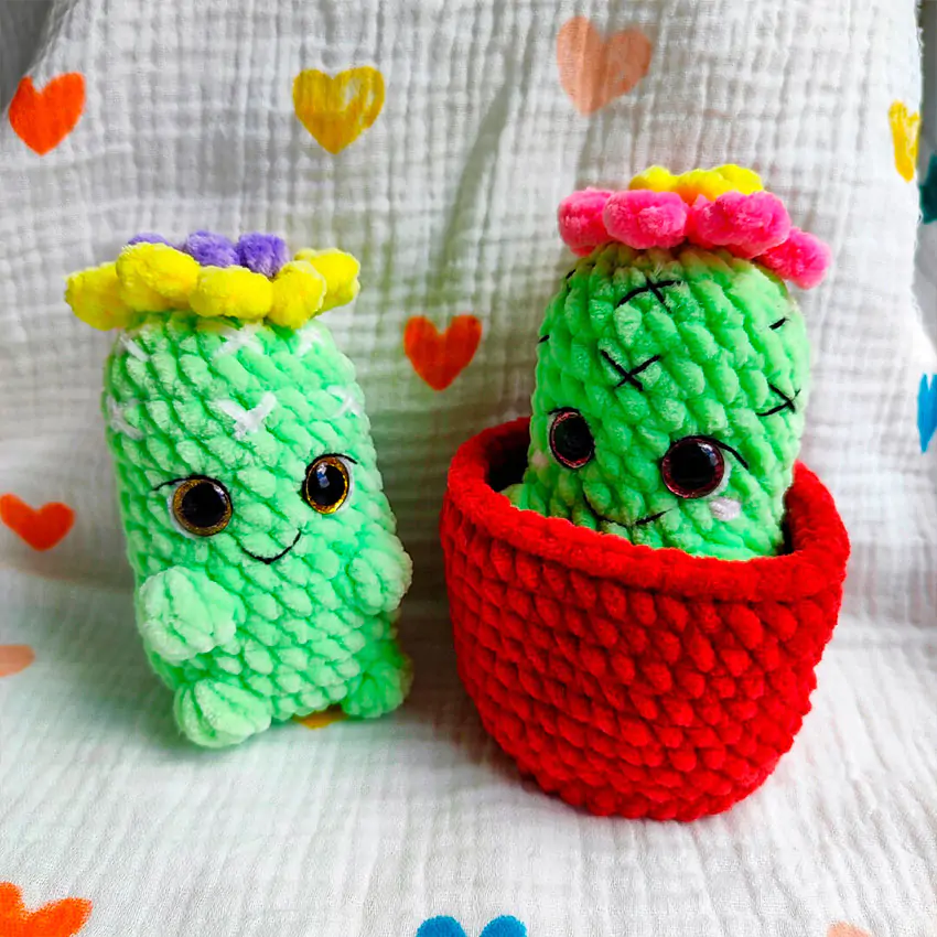 Кактус с попкой