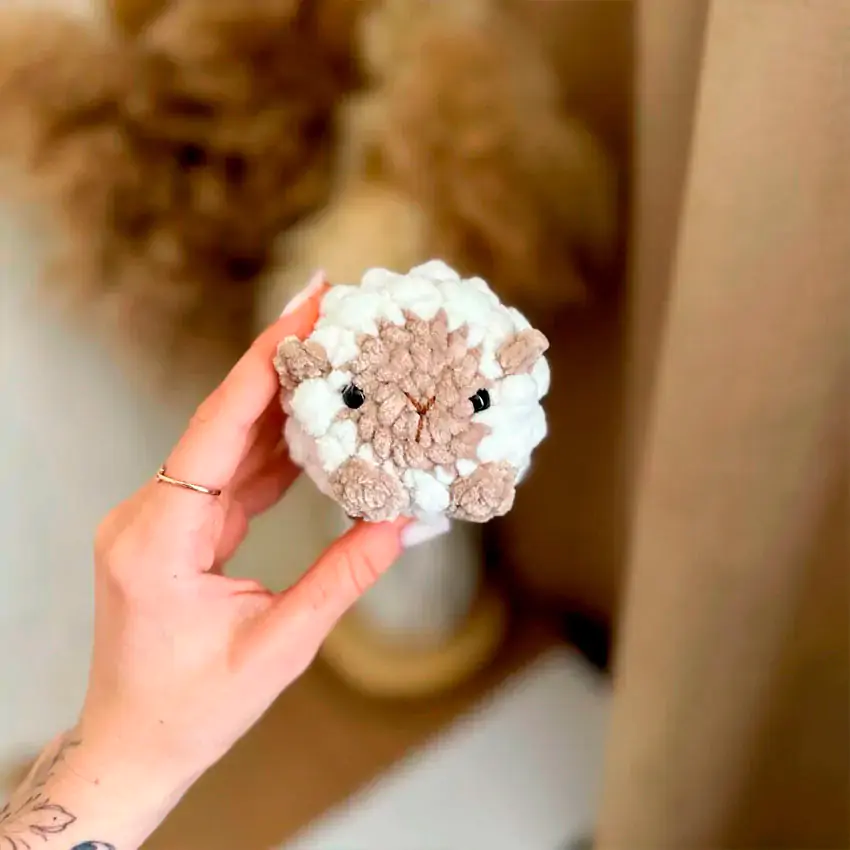 Мини овечка Кудряшка